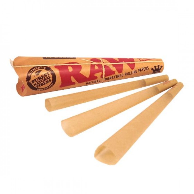 RAW Classic King Size Cones 3pcs