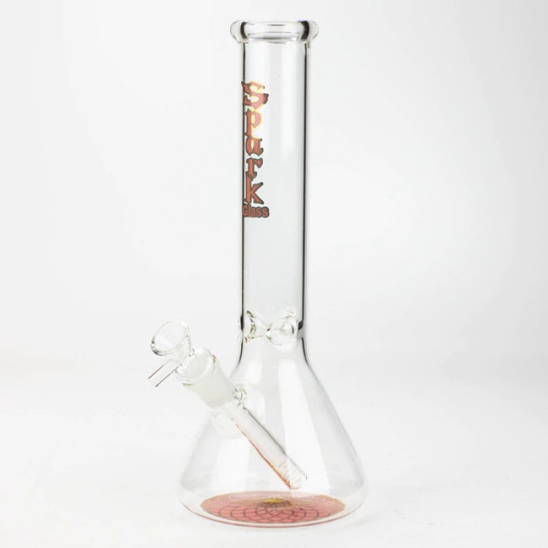 SPARK 12" beaker glass water bong