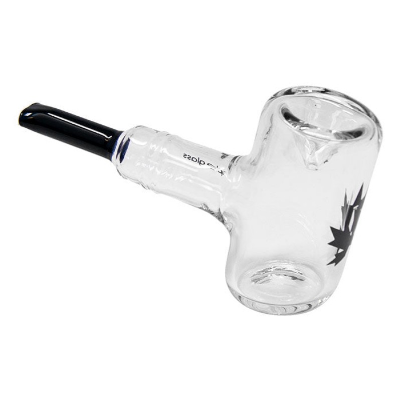 Maple Glass 5.5" Oxford Hammer Pipe