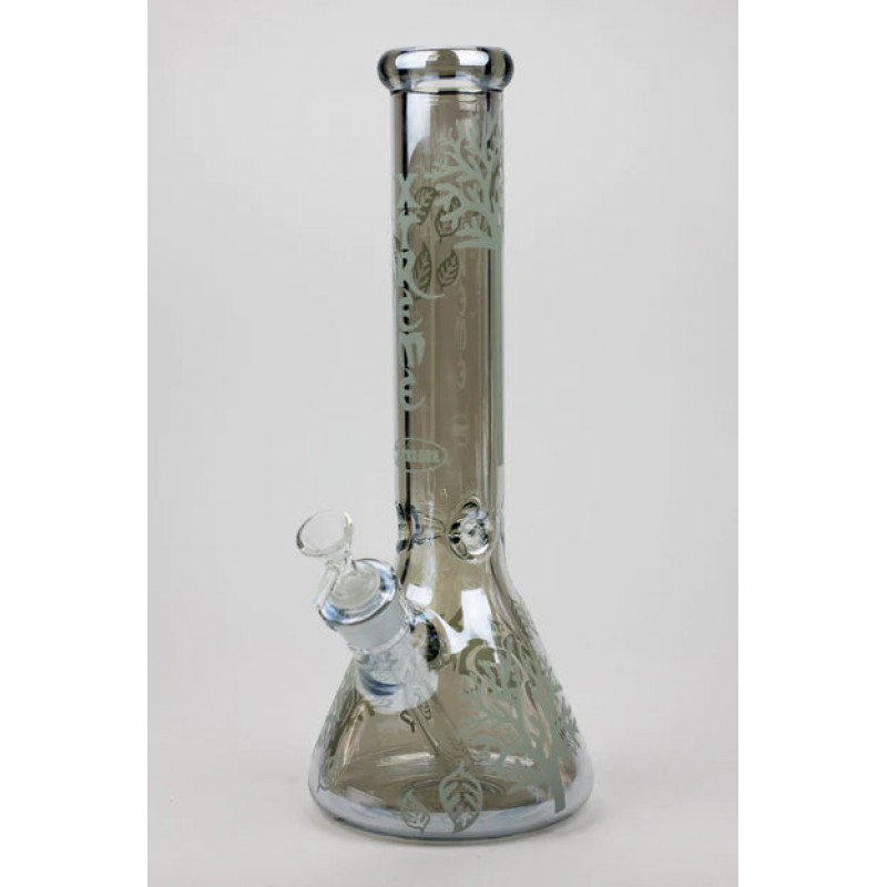 Xtreme 14" Electroplated Bong with Tree of life Design