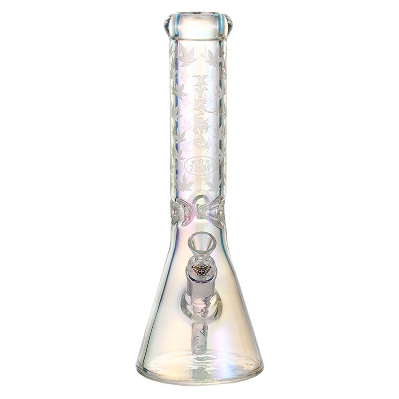 Xtreme 13″ Electroplated Glass Beaker Bong