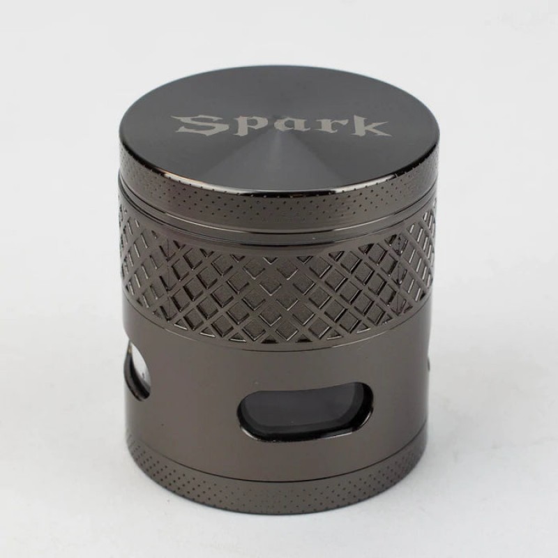 SPARK 4 Parts grinder with side window