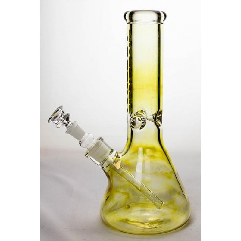 Arsenal 12" 7mm Classic Beaker Fumed Glass Bong