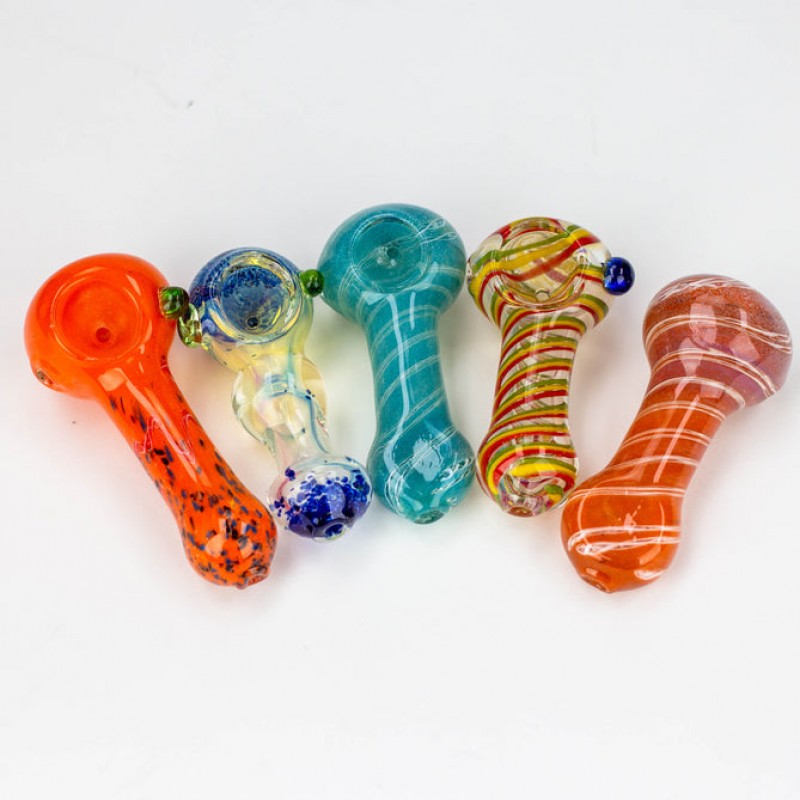 Soft Glass 3.5” Hand Pipe