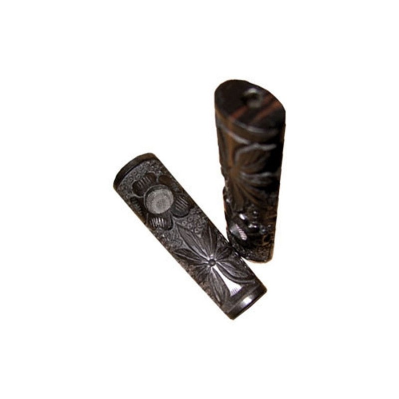 Carved Ebony Wood Pipe