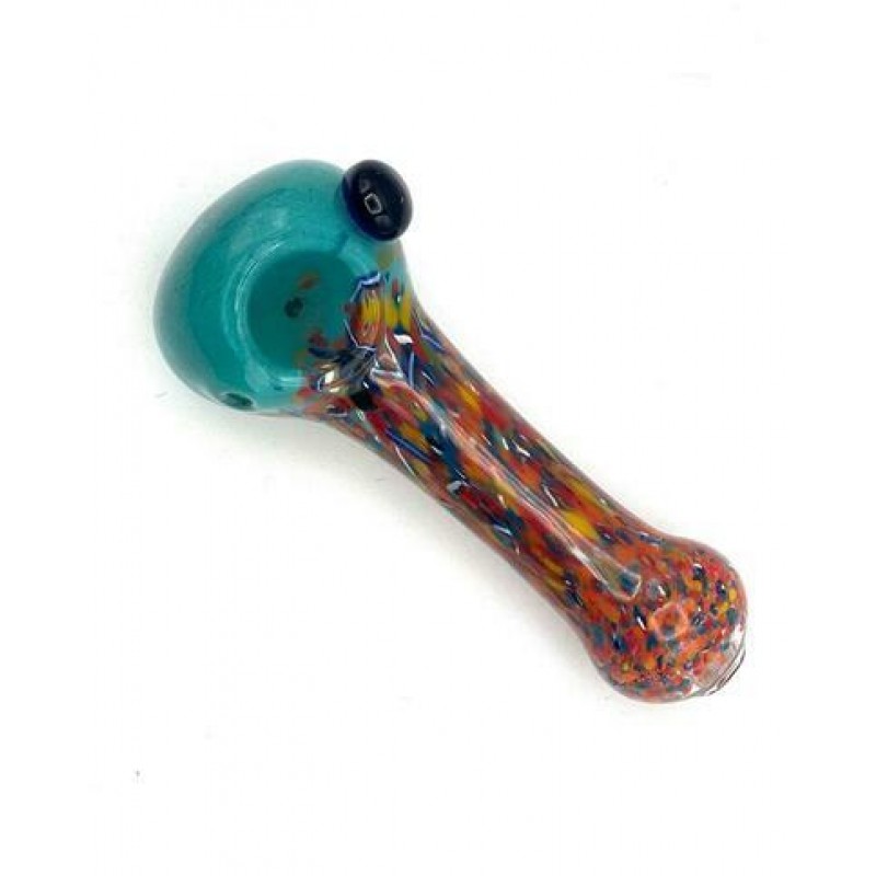 4" Cartel Amber Burn Spoon Pipe