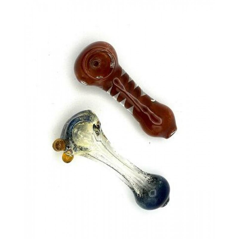 3" Cartel Crimson Flush Spoon Pipe