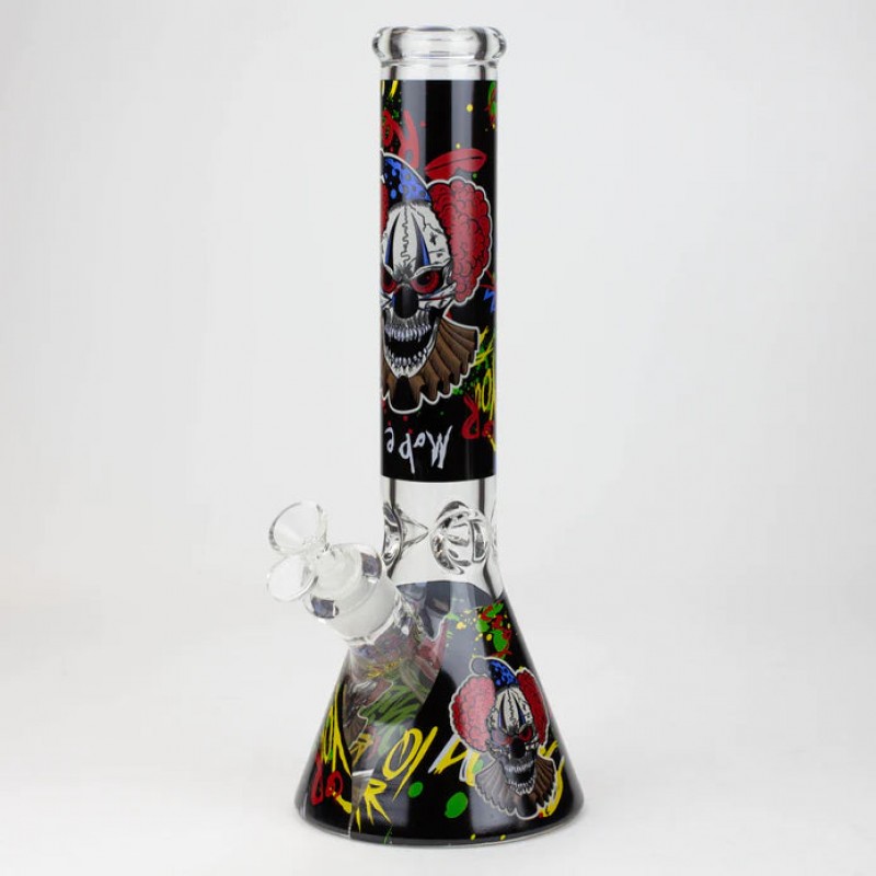 14" Freaky Clown Glow in the dark 7mm