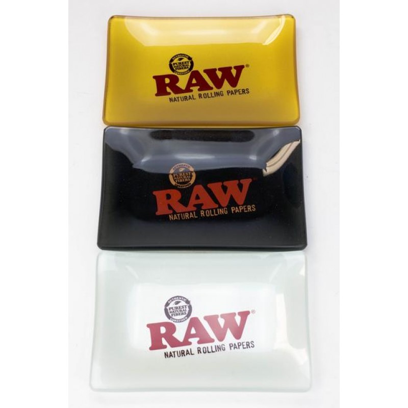 RAW Glass Mini rolling tray