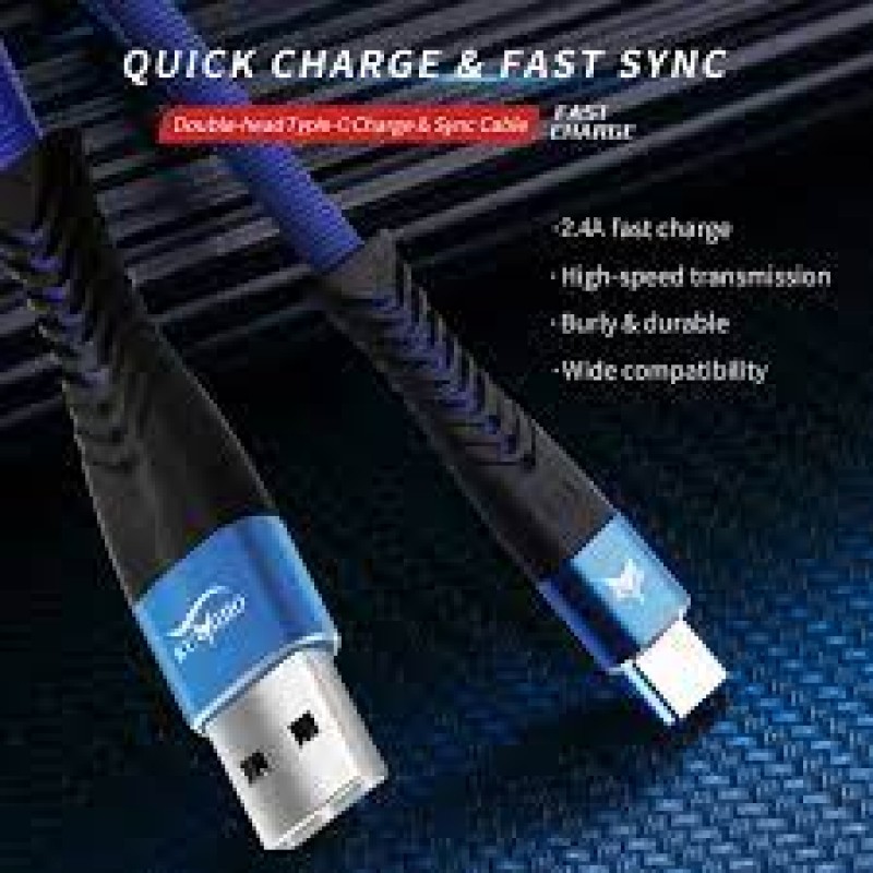 Kumiho K2 Zn-alloy Fast Charge Sync Cable Lightning, Mirco-USB, USB-C