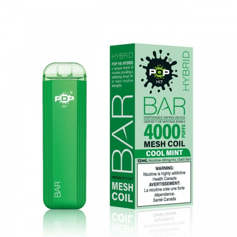 POP Hit Vapor HYBRID BAR DISPOSABLE VAPE 4000 PUFF