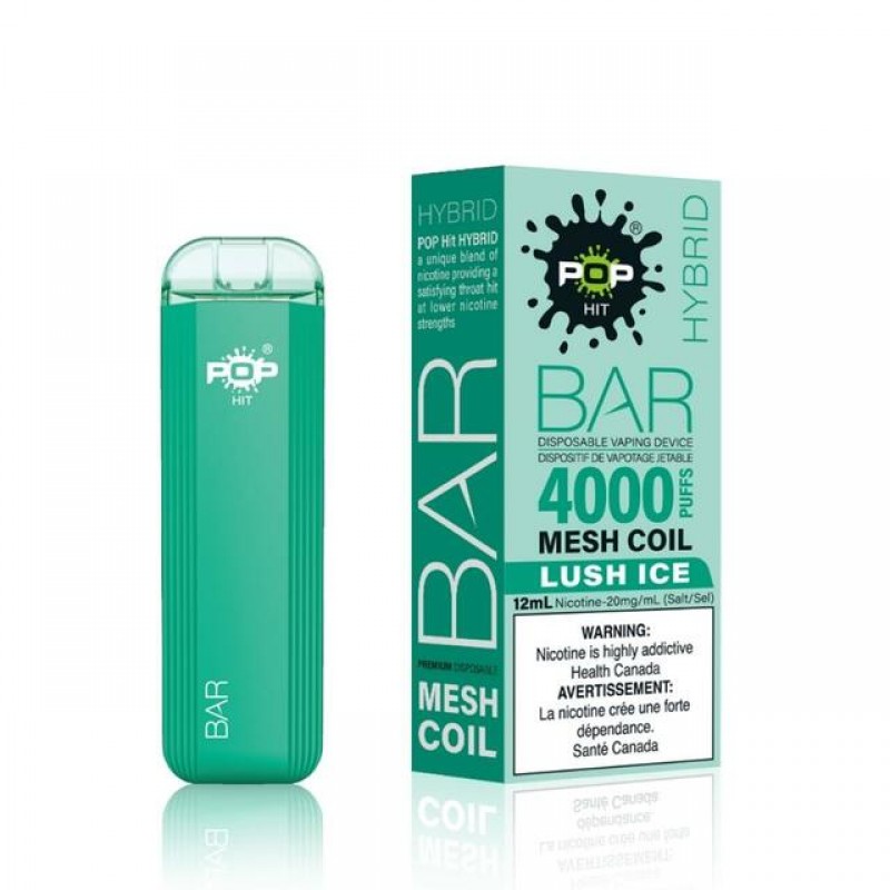 POP Hit Vapor HYBRID BAR DISPOSABLE VAPE 4000 PUFF