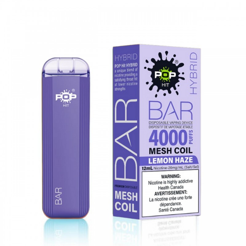 POP Hit Vapor HYBRID BAR DISPOSABLE VAPE 4000 PUFF