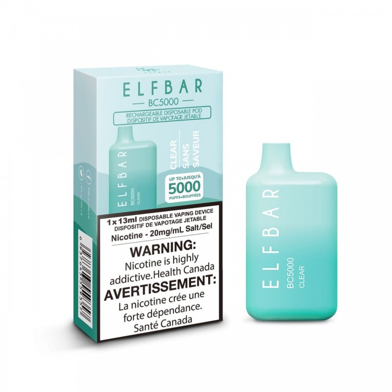 ELF Bar Rechargeable Disposable Vape BC5000 Puff Elfbar