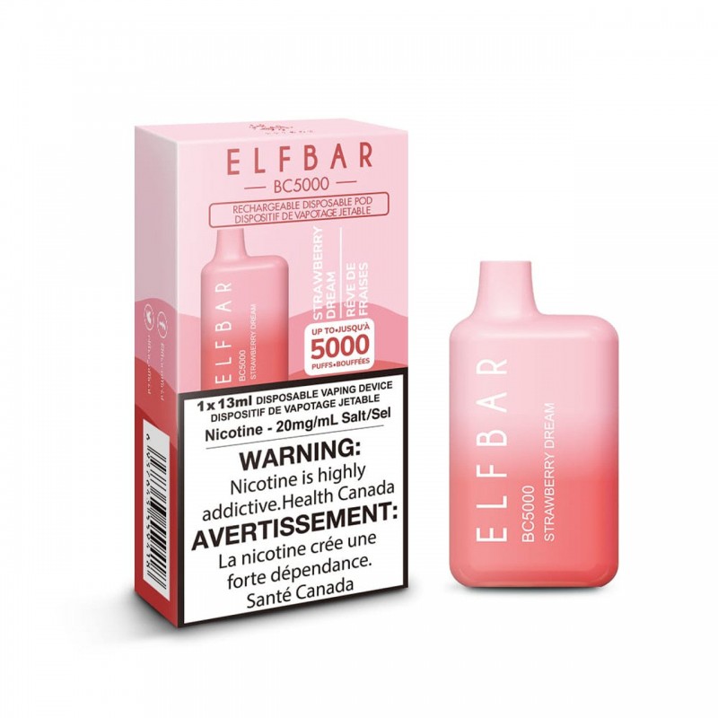 ELF Bar Rechargeable Disposable Vape BC5000 Puff Elfbar