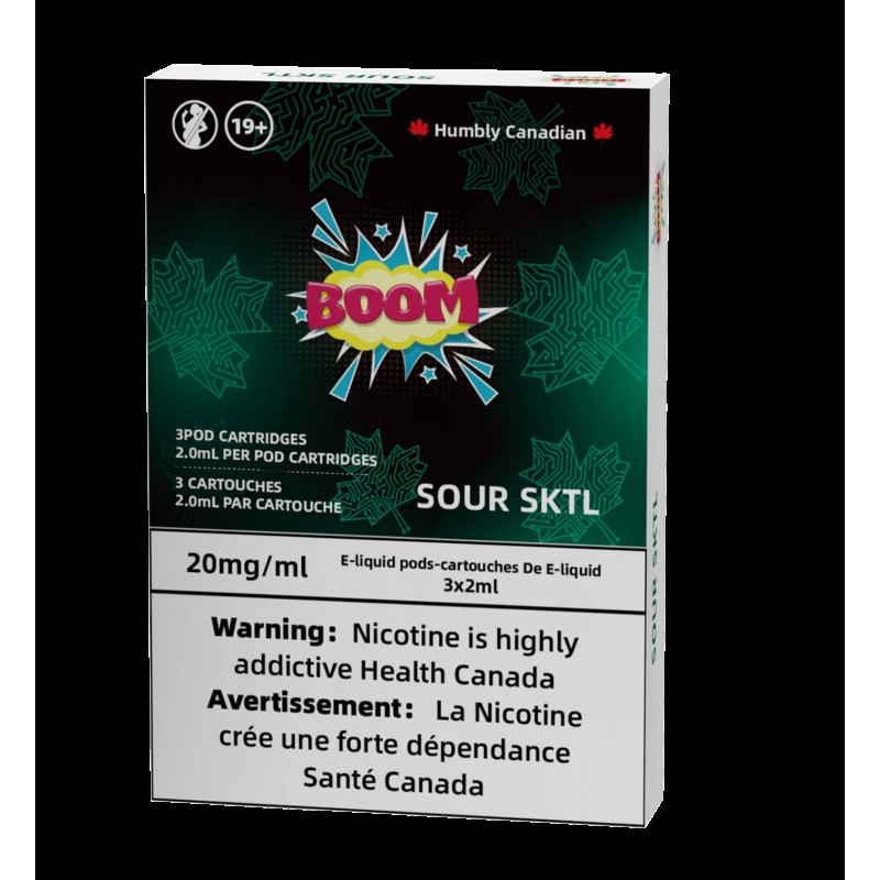 Boom! Stlth Pod 3 Pack 20mg