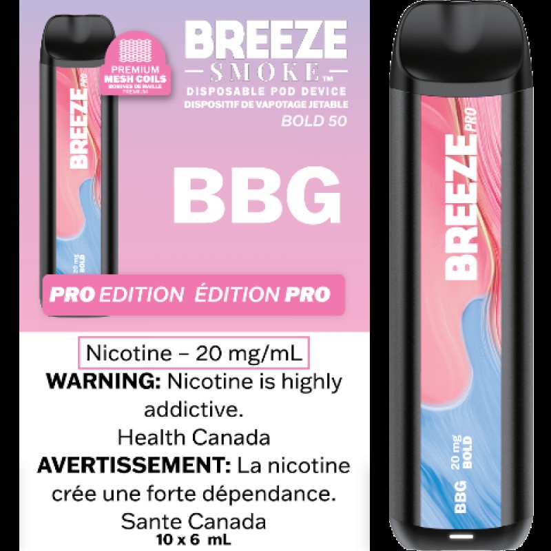 Breeze Pro Disposable 2000 Puff Vape