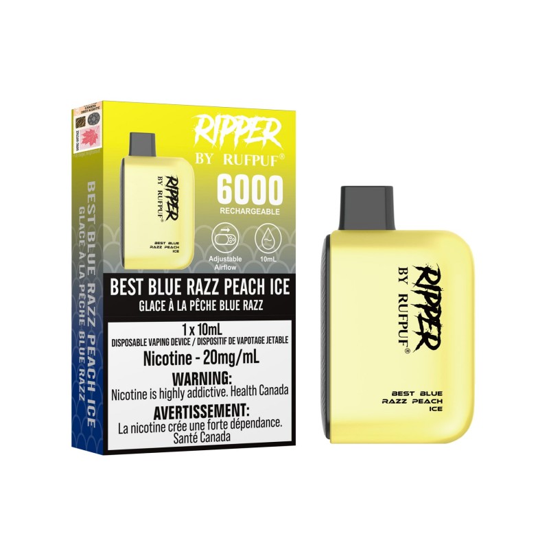 Gcore Rufpuf Ripper 6000 Puff Rechargeable Disposable Vape *New Flavours*