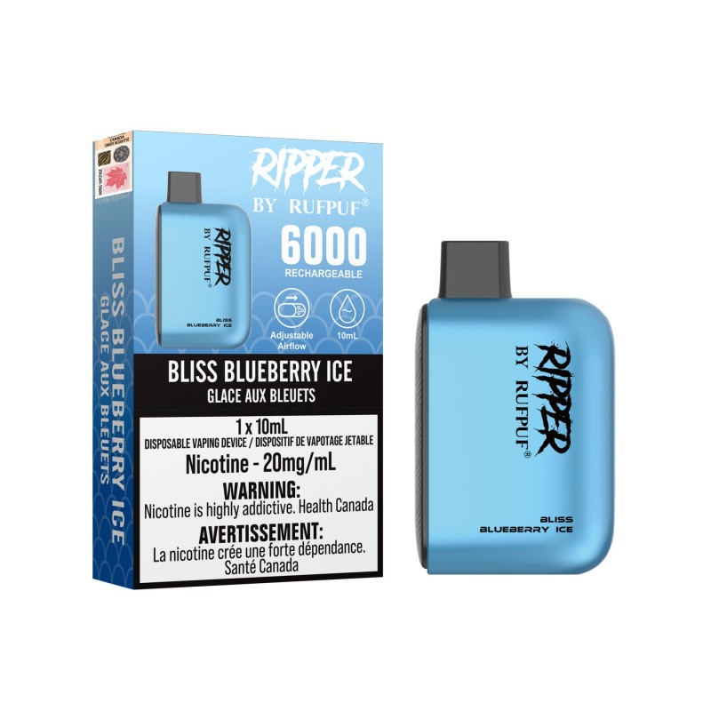 Gcore Rufpuf Ripper 6000 Puff Rechargeable Disposable Vape *New Flavours*