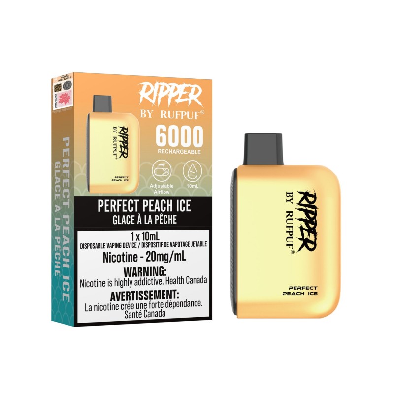 Gcore Rufpuf Ripper 6000 Puff Rechargeable Disposable Vape *New Flavours*