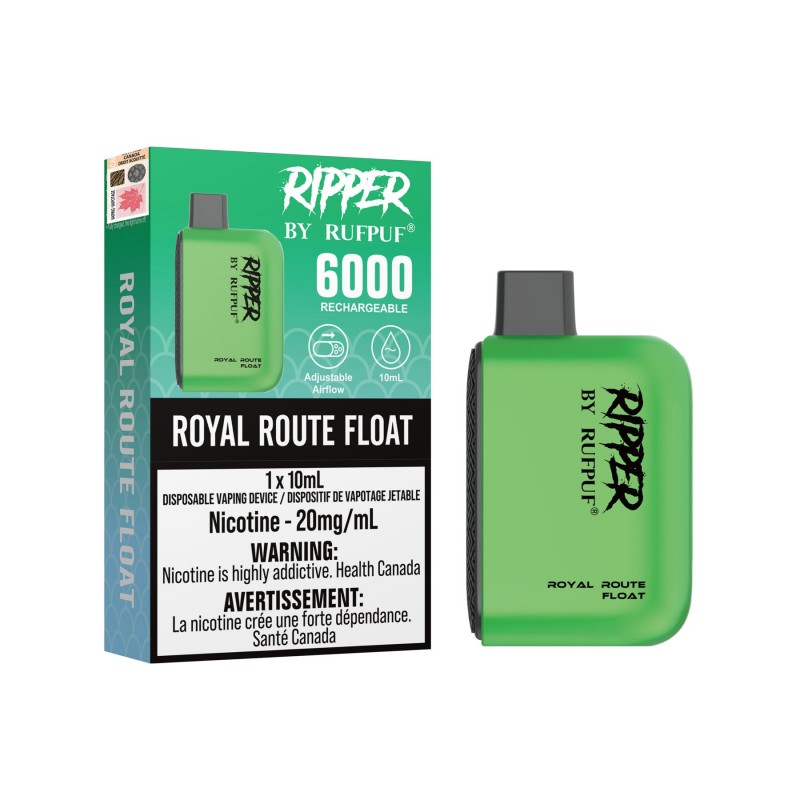 Gcore Rufpuf Ripper 6000 Puff Rechargeable Disposable Vape *New Flavours*