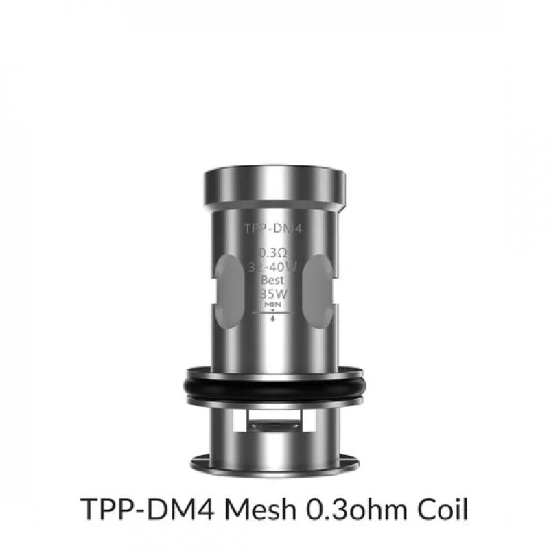 Voopoo TPP Replacement Coil for Drag 3 Pod Kit, Drag X Plus Pod Kit 3pcs