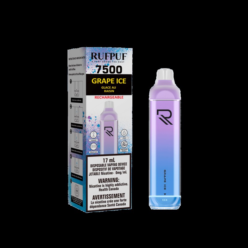 Gcore RufPuf 7500 Zero Nic Rechargeable Disposable Vape