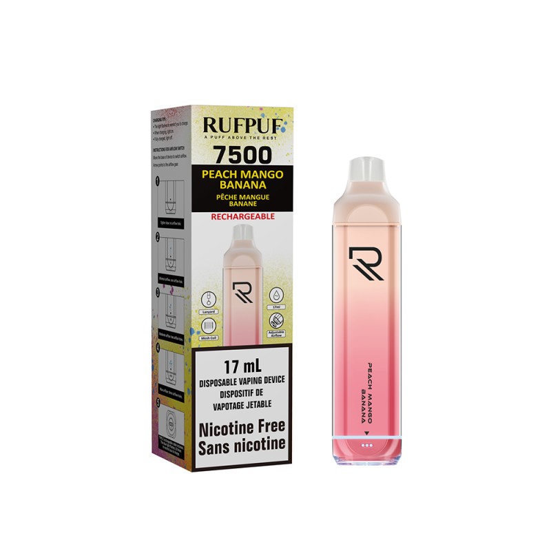 Gcore RufPuf 7500 Zero Nic Rechargeable Disposable Vape